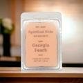 Georgia Peach Soy Wax Melts 2.6Oz 6Ct Hand Poured With Fragrant/Essential Oils Highly Scented | Fruit Birthday Gift
