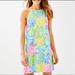 Lilly Pulitzer Dresses | Lilly Pulitzer Embellished Dress | Color: Blue/Green | Size: Xs