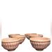 Anthropologie Kitchen | Anthropologie Perfect Prep Bowl Blush Pink Heritage Mise En Place Bowls Set Of 6 | Color: Cream/Pink | Size: Os