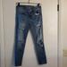 American Eagle Outfitters Pants & Jumpsuits | American Eagle -Super Stretch Distressed Jeans | Color: Blue | Size: 6