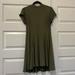 Urban Outfitters Dresses | Medium Urban Outfitters Olive Green Skater Dress | Color: Green | Size: M