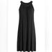 Michael Kors Dresses | Michael Kors Women’s Size M Sleeveless Pull On Dress With Crocheted Neckline | Color: Black | Size: M