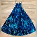 Free People Dresses | New! Free People Maxi Dress- Size 0- Beautiful Blue And Aqua Colors- No Tags | Color: Blue/Green | Size: 0