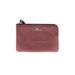 Coach Factory Leather Wristlet: Burgundy Solid Bags