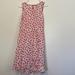 Anthropologie Dresses | Anthropologie Postmark Linen Sleeveless Ruffle Dress Polka Dot Dress Size 2 | Color: Red/White | Size: 2