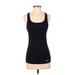 Under Armour Active Tank Top: Black Solid Activewear - Women's Size Small