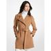 Michael Kors Jackets & Coats | Michael Kors Outlet Wool Blend Belted Coat Xxl Dark Camel New | Color: Brown | Size: Xxl