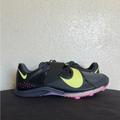 Nike Shoes | Men's Nike Air Zoom Lj Elite Track & Field Jumping Spikes Ct0079-001 Size 11 | Color: Black/Pink | Size: 11