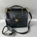 Coach Bags | Coach # 9927 Willis Black Leather Vintage Messenger Turn-Lock Crossbody | Color: Black/Gold | Size: Approx. 10'' H X 10'' W X 3'' D