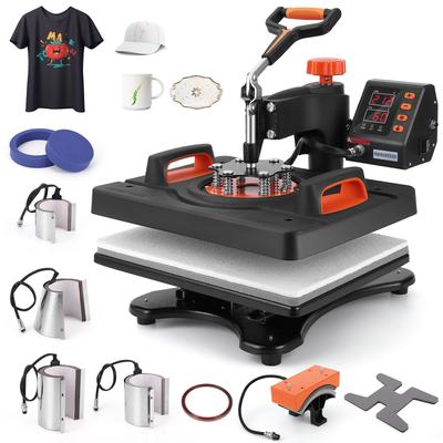 Heat Press Machine 9 in 1 for T Shirts Professional 12X15