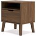 Signature Design by Ashley Fordmont 1 - Drawer Nightstand in Wood in Brown | 21.85 H x 19.61 W x 14.92 D in | Wayfair EB4879-291