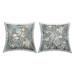 Stupell Industries Birds Perched Blooming Branches 2 Piece Outdoor Printed Pillow Set by Reneé Campbell /Polyfill blend | Wayfair