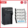 4pcs 1200mah NP-110 np110 kamera akku für casio exilim zoom EX-Z2000 serie z2000bk z2000pk z2000rd