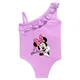 Mickey Minnie Maus 2-9y Kleinkind Baby Badeanzug ein Stück Kinder Mädchen Schwimm outfit Kinder Bade