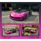 Sternmodell 1:64 lbwk LP700-4 lb-silhouette aventador gt evo schwarz rosa druckguss modell auto