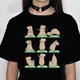T-shirt graphique imprimé 3D pour femmes vêtements Harajuku mode Kapibara Anime Capybara Y2K