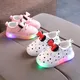 Baskets lumineuses à LED pour enfants chaussures de sport pour tout-petits baskets à semelle