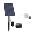 Pompe solaire à oxygène enfichable pour aquarium précieux aérateur d'oxygène pour aquarium pompe à