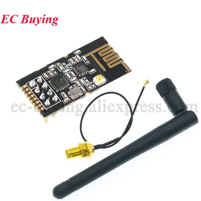 GT-24 2,4G SMD NRF24L01 1100 Meter Fern NRF24L01+PA+LNA SMD Wireless Module 1100 Meter 2,4G Antenne Image