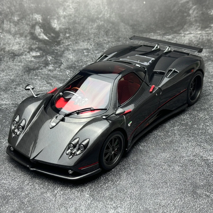Fast echtes 1:18 Pagani Zonta Zonda F2005 Geneva Motor Show Automodell, Legierungskollektion, Geschenk für Freunde und Familie Image