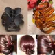 Pince à cheveux à griffes poulpe pour femmes épingle à cheveux accessoire Design incurvé poignée