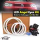 Anneau lumineux LED blanc en coton pour Volkswagen VW Golf 4 5 IV V 1998-2009 SMD Angel Eyes