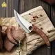 Couteau à désosser en acier inoxydable couteau spécial pour couper la viande petit couteau incurvé