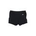 Avia Athletic Shorts: Black Solid Activewear - Women's Size 12