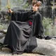 Hanfu-Costume de prairie pour hommes Robe folklorique Hanfu Broderie longue Style chinois