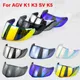 Visière de casque de moto pour AGV K5 K5S K3SV K1 K1S Compact ST lentille de casque bouclier