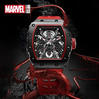 Montre-bracelet automatique Disney Avengers Heros modules Marvel Venom montre-bracelet à remontage