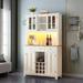 Brayden Studio® Daquinn 70.9" Kitchen Pantry in White | Wayfair 8DE8CCF5860344C589FBFD5B6C567B2F