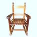 Harriet Bee Jarrel Solid Wood Rocking Chair | 22.5 H x 18.96 W x 14.23 D in | Wayfair 61FD12371B104C2FA19E723C6FB1DACA