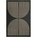 Black Rectangle 4' x 6' Living Room Area Rug - Black Rectangle 4' x 6' Area Rug - Wrought Studio™ Modern Rainbow Easy Jute Rug, Washable 5X7 Area Rugs For Living Room Patio Black Farmhouse Indoor Outdoor Rug | Wayfair