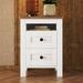 Winston Porter 2-Drawer Wooden Nightstand | Wayfair 7BBDF4F772354EB196142B316D934655