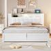 Ivy Bronx Storage Bed Frame in White | Wayfair 174FC719035B44D98C338B200F681105