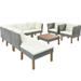 Latitude Run® 9-Piece Outdoor Patio Garden Wicker Sofa Set | Wayfair C61AFEF320DB43C186E1B8F93F451FB5