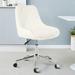 Latitude Run® Minimalist style upholstered teddy fabric office chair for office area | Wayfair 6FBB6E383C324EE1A8413C8234BAC1B8