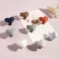 Heart Shape Cabinet Handles For Children's Room Cute Drawer Knobs Wardrobe Pulls Home Decor