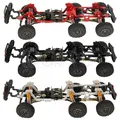 TRX4-M Brass & Metal 6x6 RC Car Chassis Frame with Front Middle Rear Axles Gearbox DIY for TRX4M