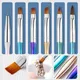 1 Set Acrylic Extension Nail Brush Nail Art Line Painting Pen French Stripe 3D Tips Manicure Slim