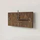 Retro Rectangular Wooden Wall Clock CreativeHome Living Room Office Decoration Wall Hanging Watch