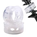 2pcs Car Suspension Shock Absorber Transparent Buffers Shock Absorber Retrofit Cushioning Principle