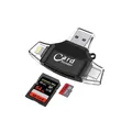 4 in 1 Type C Micro SD Card Reader usb type-c OTG USB Flash Memory gadget For iPhone iPad MacBook