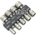 9/14pcs Power Hand Driver Drill Tools Set 5-13mm Metric Socket Wrench Set Power Nuts Driver Socket