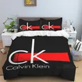 Fashion C-Calvin Kleins Bedding Set 3D Printing Home Decoration Boy Girl King Size Bedding Set Quilt