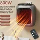 800W Mini Heater Remote Control Hot Air Blower for Home Small Bathroom Heating Fans Wall Mounted PTC