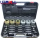 Car Disassembly Tool 26Pcs Car Universal Bush Bearing Removal Insertion Tools Set Press Pull Sleeve