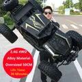 50CM 1:8 Oversized Size Metal Alloy Body 4WD RC Trucks 2.4G Radio Control Off-road 4x4 Vehicle