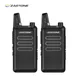 2PCS ZASTONE X6 mini walkie talkie uhf two way radio FM Ricetrasmettitore USB walkie-talkie